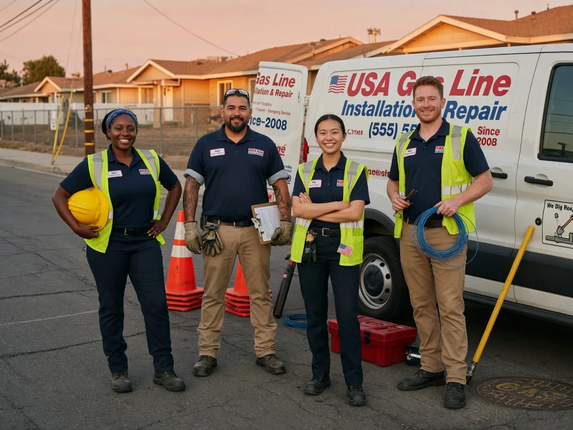 Gas Line Installation company in North Zulch, TX